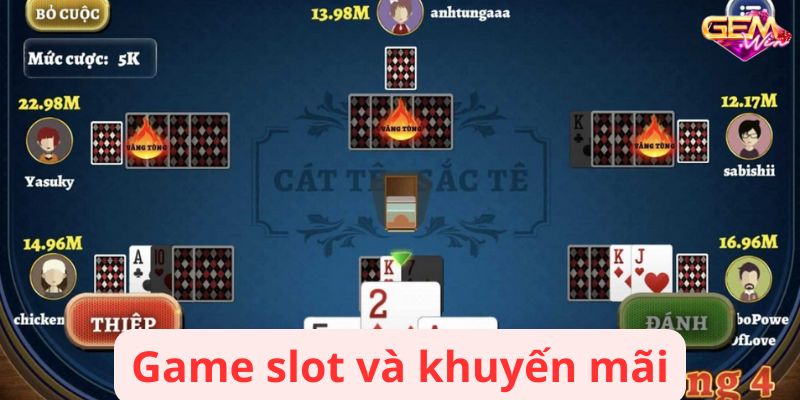 Game slot và khuyến mãi