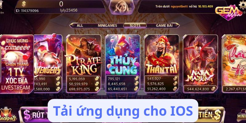Tải ứng dụng cho IOS