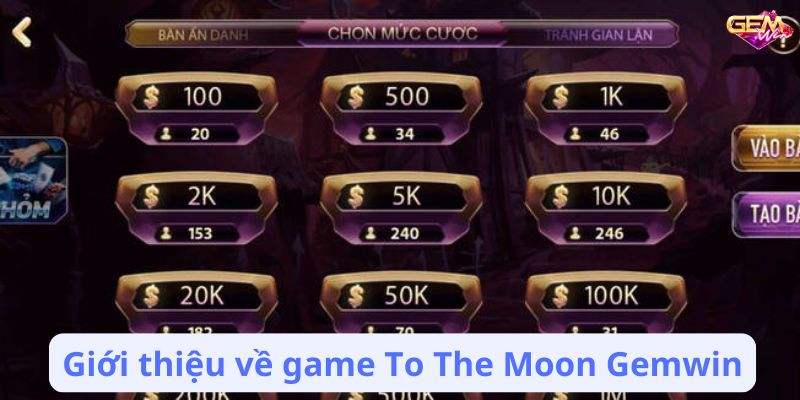 Giới thiệu về game To The Moon Gemwin