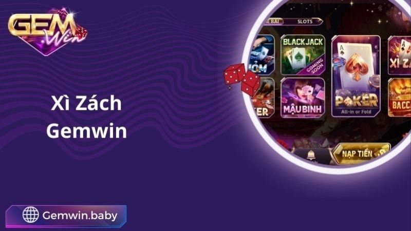 Giới thiệu về trò chơi xì dách gemwin